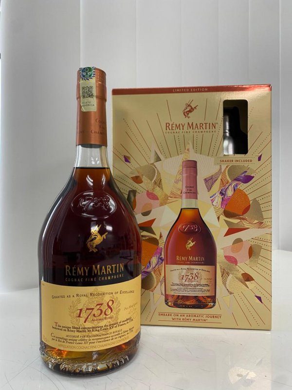 REMY MARTIN 1738 WITH SHAKER (LIMITED EDITION) - Thirsty Idea